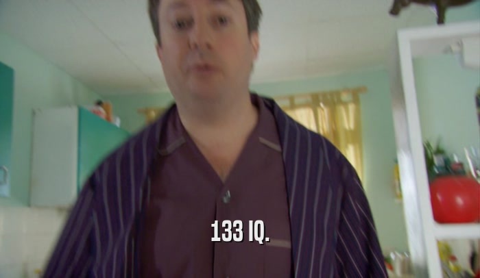 133 IQ.  