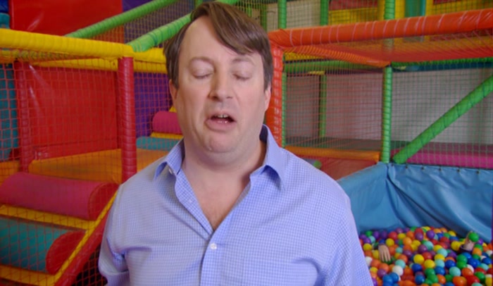 SOPHIE GROANS 'OH! I SHOULD HAVE USED MORE BALLS.' 