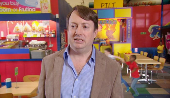COME ON, LITTLE FELLA, LET UNCLE JEREMY PUT YOU IN THE RAGE CAGE. 