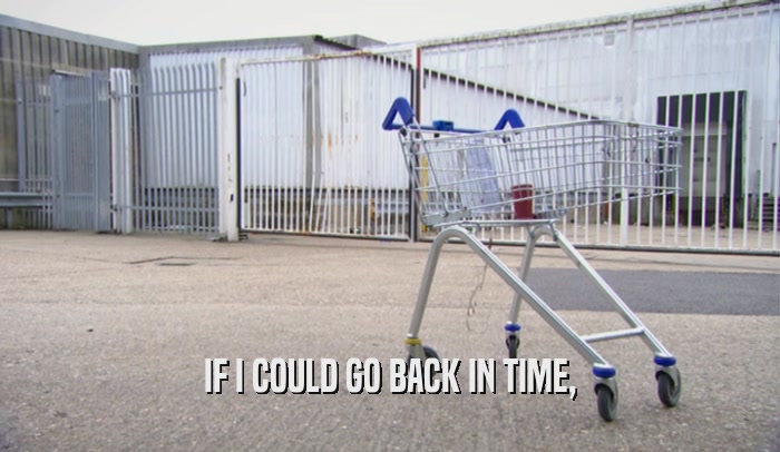 IF I COULD GO BACK IN TIME,  