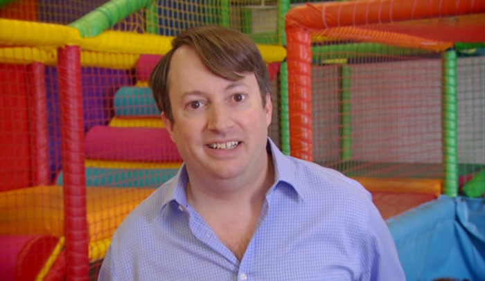 IT DOESN'T FEEL QUITE RIGHT LEAVING A SNAKE IN A CHILD'S SOFT-PLAY AREA. 