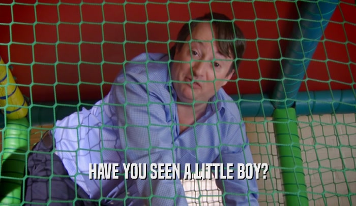 HAVE YOU SEEN A LITTLE BOY?  