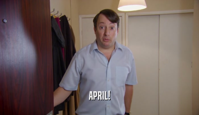 APRIL!  