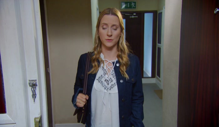 'TALK? YEAH? VERY QUIETLY AT THE DOOR?' 