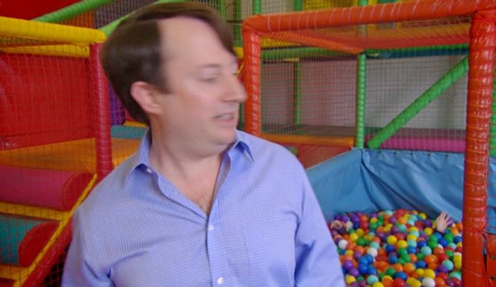 SOPHIE GROANS 'OH! I SHOULD HAVE USED MORE BALLS.' 