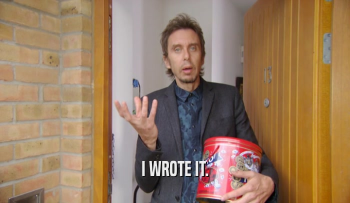 I WROTE IT.  