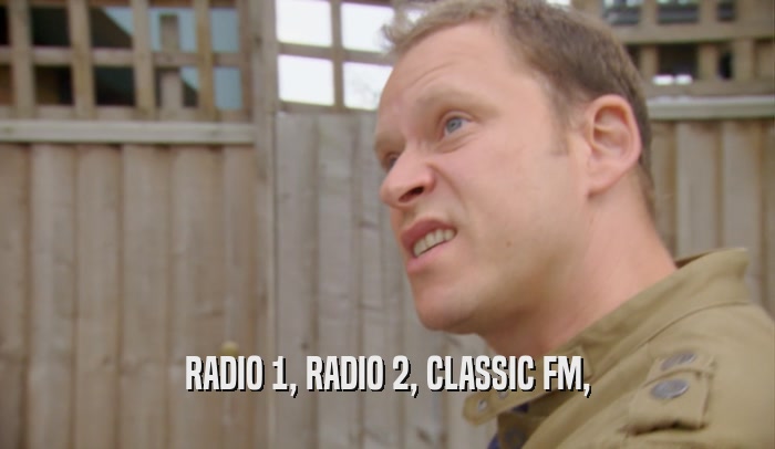 RADIO 1, RADIO 2, CLASSIC FM,  