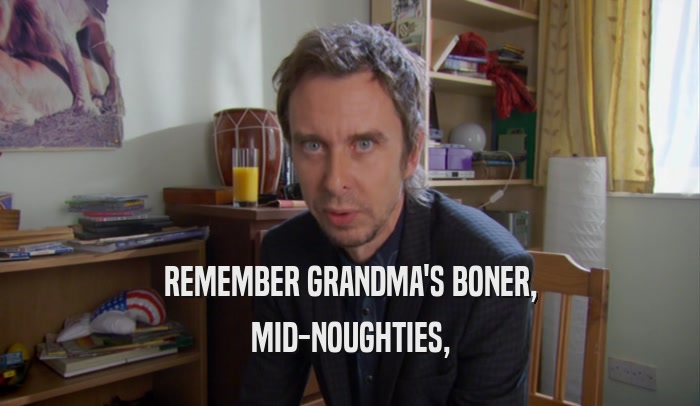 REMEMBER GRANDMA'S BONER, MID-NOUGHTIES, 