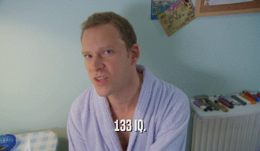 133 IQ.  