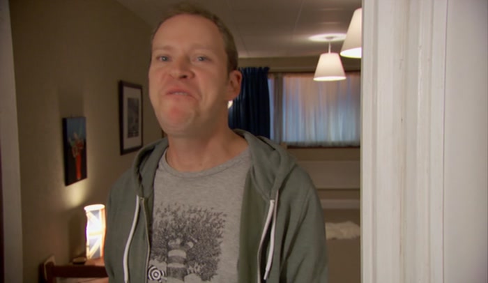 OH, FOR FUCK'S SAKE, MARK, I TOLD YOU I DIDN'T WANT A FUCKING SURPRISE PARTY! 