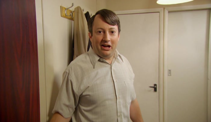 HOW THE HELL ARE YOU? OH, GOD, SHE'S COMING IN. 