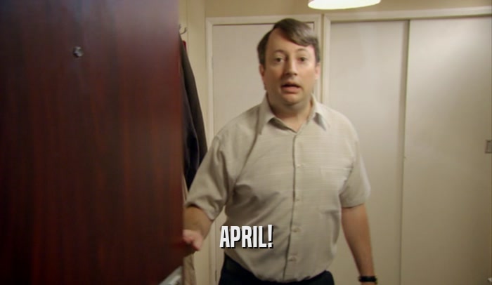 APRIL!  