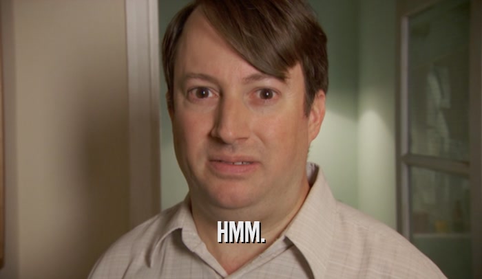 HMM.  