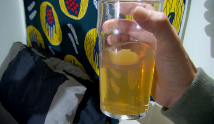MARK, DID YOU PISS IN MY PISS? COS THIS PISS LOOKS FUNNY. 