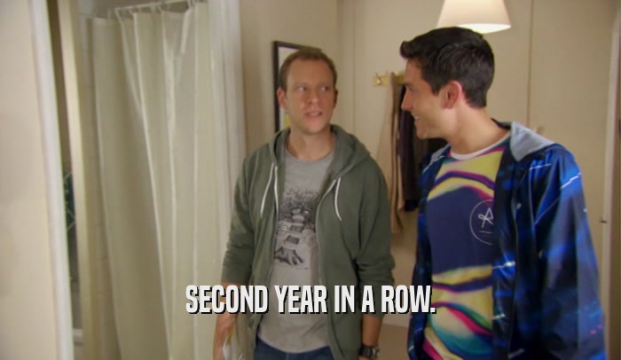 SECOND YEAR IN A ROW.  