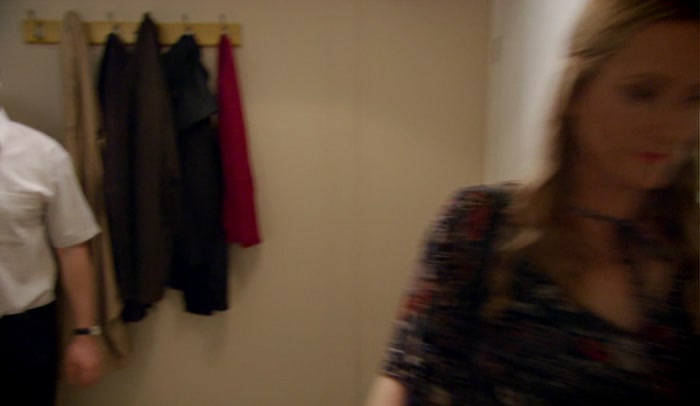 SHE DIDN'T SEE, SHE DIDN'T SEE.  