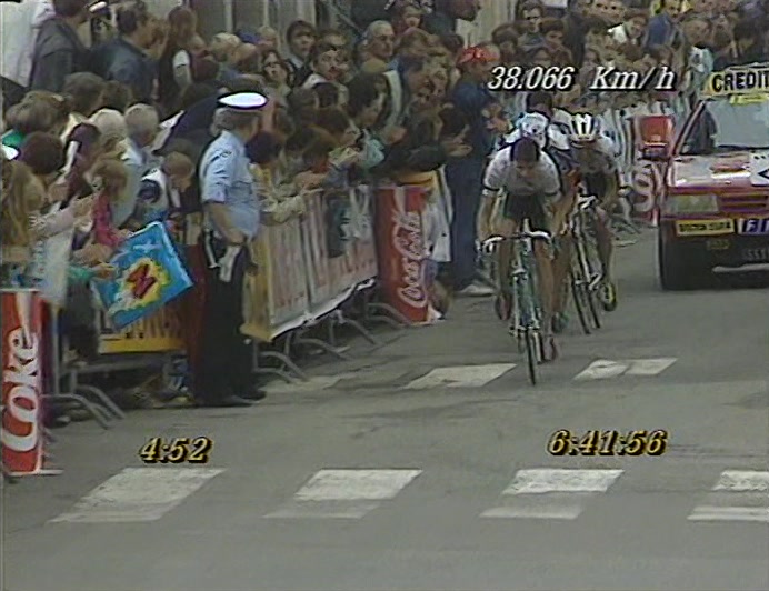 AND THERE'S SVEN GUNSOON, FOLLOWED BY HIS GREAT FRIEND AND TEAM-MATE KLAUS BINN... 
