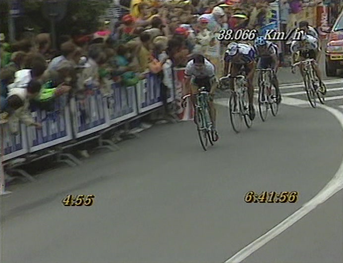 AND THERE'S SVEN GUNSOON, FOLLOWED BY HIS GREAT FRIEND AND TEAM-MATE KLAUS BINN... 