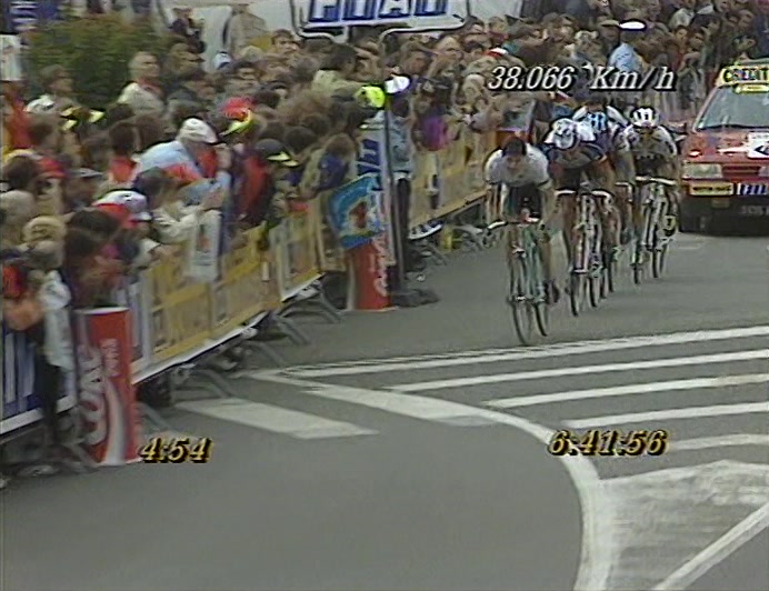 AND THERE'S SVEN GUNSOON, FOLLOWED BY HIS GREAT FRIEND AND TEAM-MATE KLAUS BINN... 