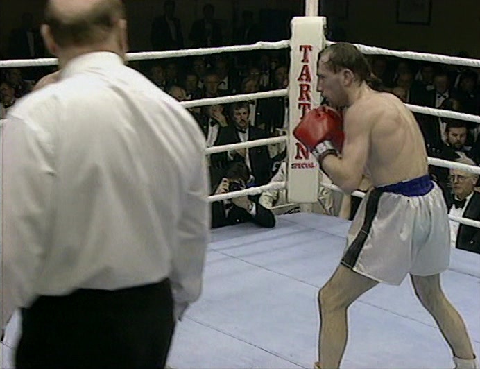 BECAUSE I'VE WITNESSED BARE-KNUCKLE BOXING IN A BARN IN SOMERSET ABOUT THREE YEARS AGO, 
