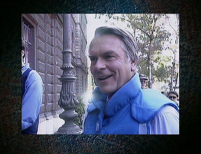 DAVID OWEN EMERGES SHATTERED FROM OLIVER REED... 