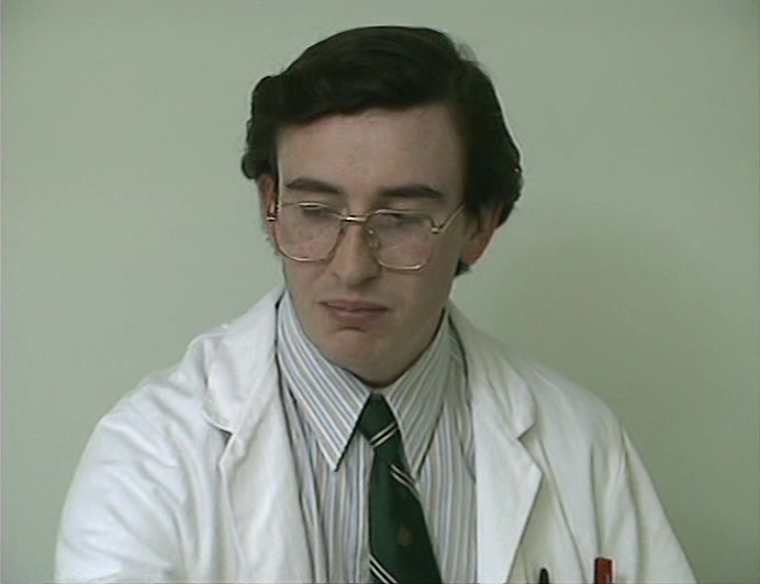 HE WAS ONE OF FOUR DOCTORS AND TEN PATIENTS KILLED IN THIS MORNING'S BLAZE. 
