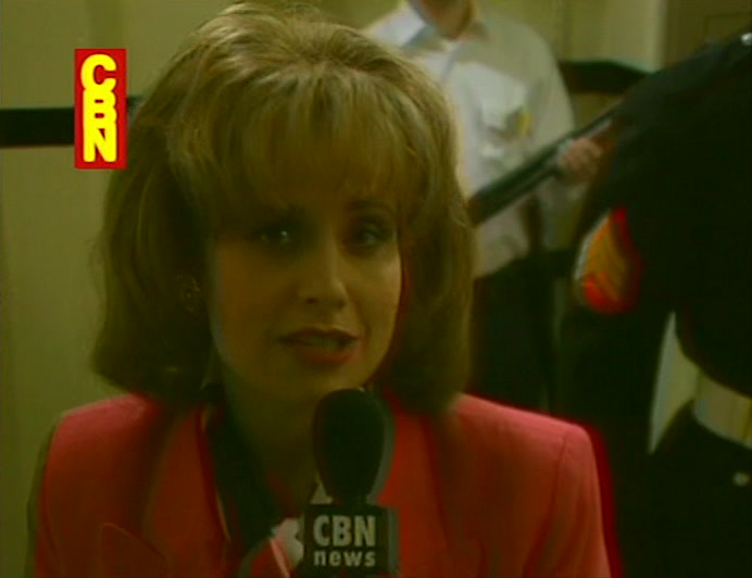 BARBARA WINTERGREEN, CBN, AT THE ELVECUTION, TENNESSEE STATE PENITENTIARY. 