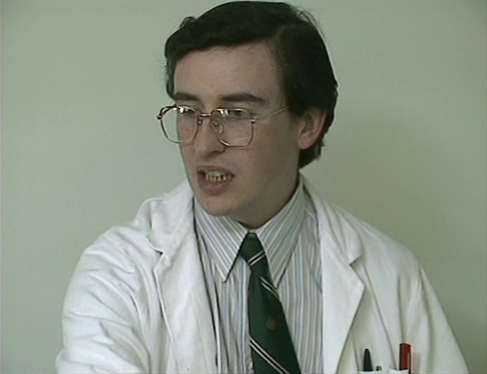 HE WAS ONE OF FOUR DOCTORS AND TEN PATIENTS KILLED IN THIS MORNING'S BLAZE. 