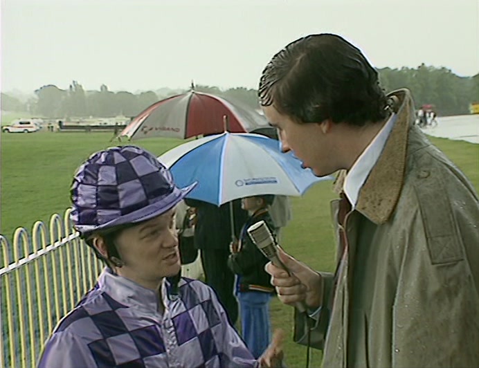 IF I WAS ANY BIGGER, I WOULDN'T HAVE WON THE RACE.  