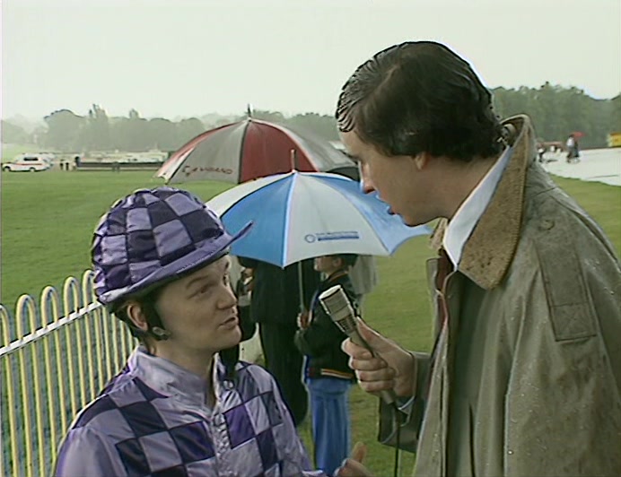 IF I WAS ANY BIGGER, I WOULDN'T HAVE WON THE RACE.  