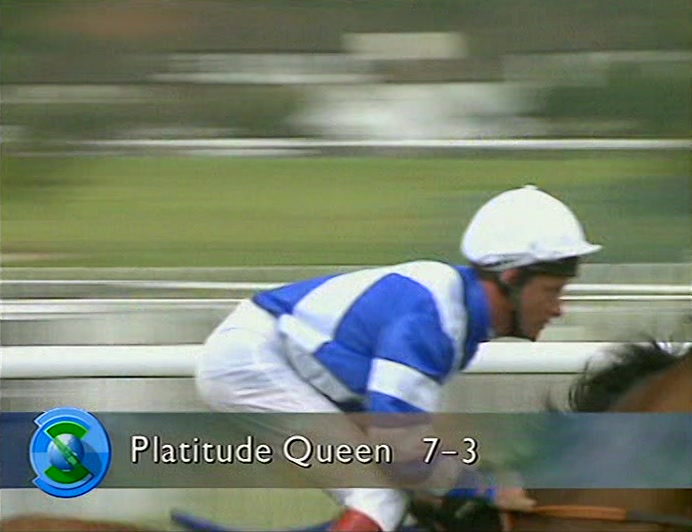 GOOD TO SEE PLATITUDE QUEEN, A RENOWNED... HORSE, WELL KNOWN FOR ITS SENSE OF HUMOUR. 