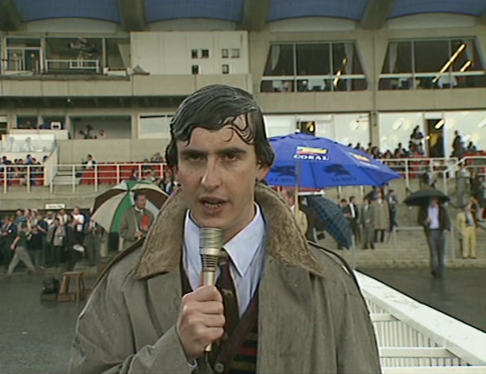 IT'S REALLY QUITE WET HERE. REALLY IS QUITE WET.  