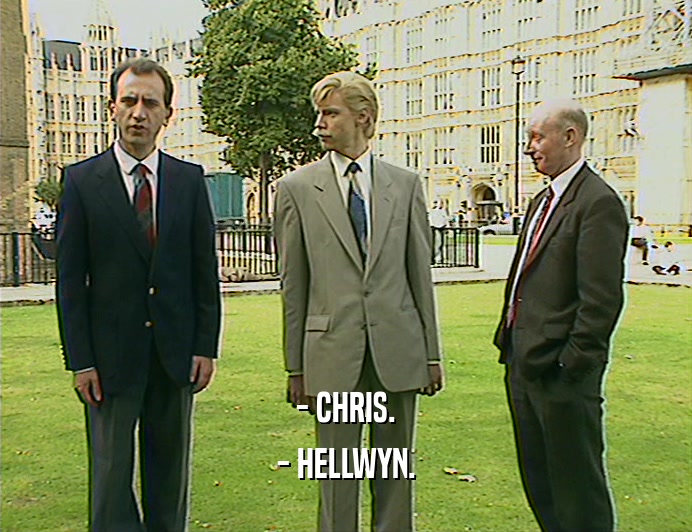 - CHRIS. - HELLWYN. 