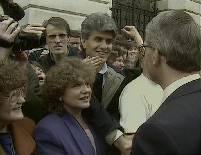 INCLUDING POP STAR GEORGE MICHAEL.  