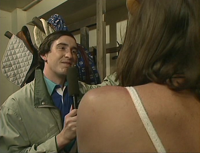 WHAT ABOUT THE HORSE? HOW'S THAT HANDLING?  