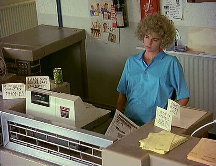 (MONOTONE VOICE) I'M THE POOL SUPERVISOR, NIGHT SUPERVISOR. 