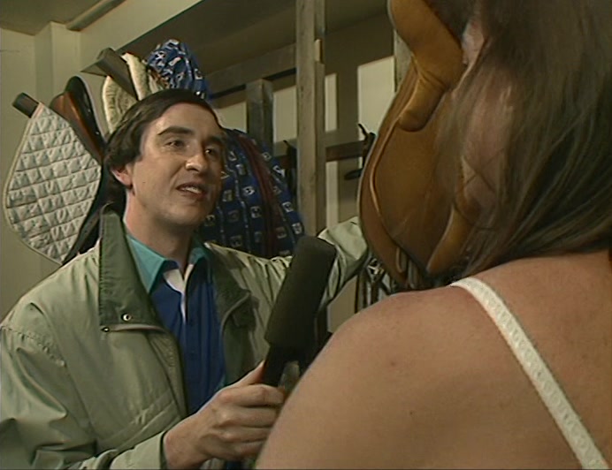 WHAT ABOUT THE HORSE? HOW'S THAT HANDLING?  