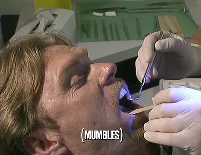 (MUMBLES)  