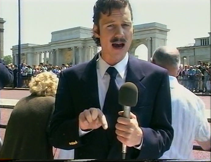 THEN ON DOWN WHITEHALL ITSELF TO NUMBER 1O.  