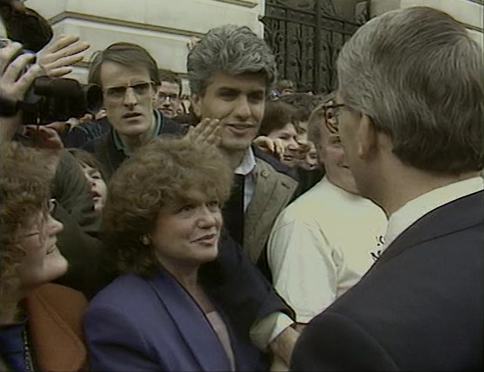 INCLUDING POP STAR GEORGE MICHAEL.  