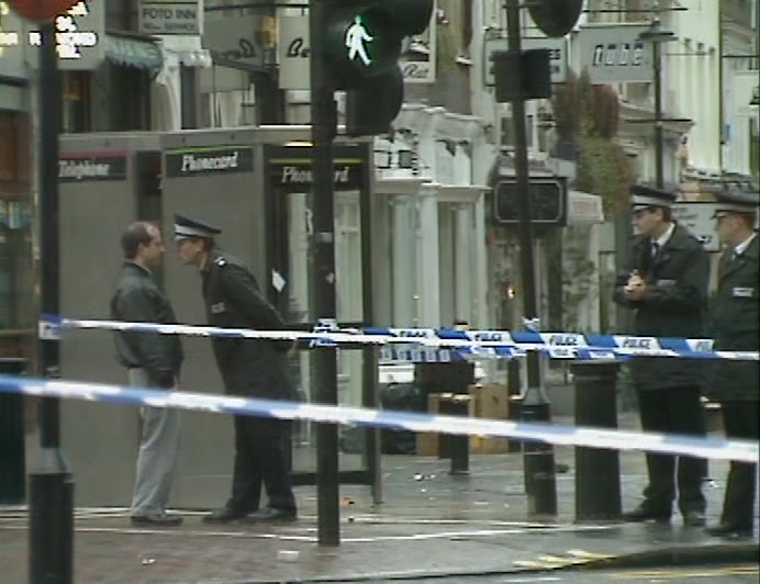 POLICE THEN ISOLATED THE AREA CONTAINING THE DOG AND TOLD THE PUBLIC TO CLEAR OFF. 