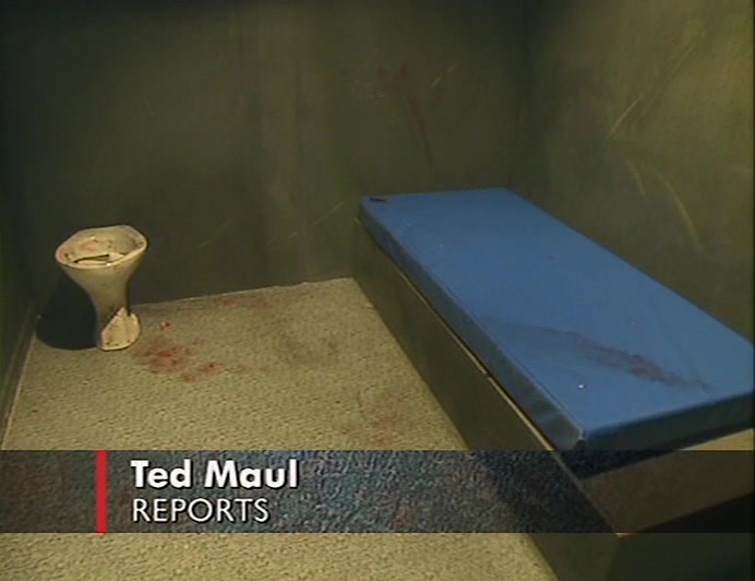 FOUR MEN VANISH OVERNIGHT FROM A READING POLICE CELL. 