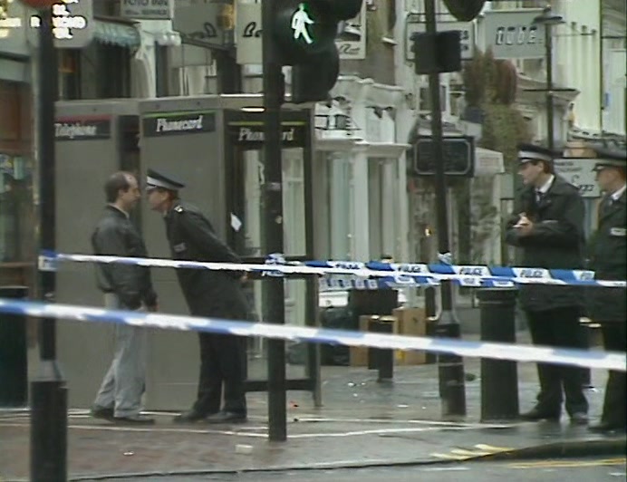 POLICE THEN ISOLATED THE AREA CONTAINING THE DOG AND TOLD THE PUBLIC TO CLEAR OFF. 