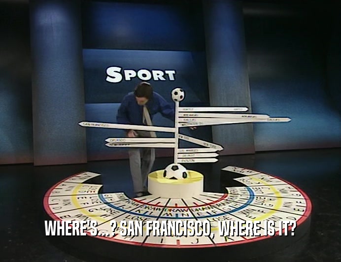 WHERE'S...? SAN FRANCISCO, WHERE IS IT?  