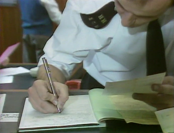 RECORDS SHOW SUSPECTS ARE REGULARLY SMEARED IN OIL. 
