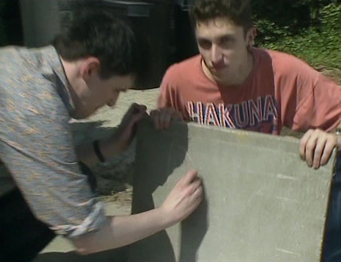 - SCRATCH ON THE NAME... - # WRITE THE NAME ON THE STONE 