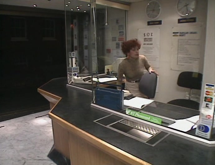 QUICK! GET HIM INTO THE BUREAU DE CHANGE!  