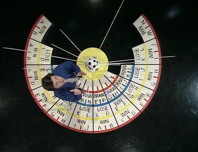 THE RED ROUND, YELLOW ROUND, BLUE ROUND AND RED ROUND AGAIN. 