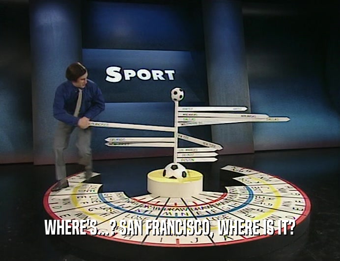 WHERE'S...? SAN FRANCISCO, WHERE IS IT?  