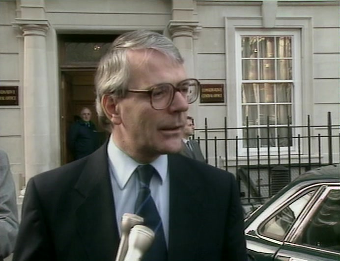 THE PRIME MINISTER PUT ON A BRAVE FACE,  